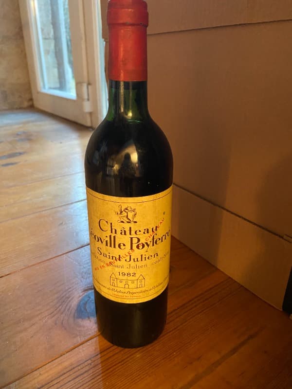 Château Léoville Poyferré, Saint-Julien, 1982