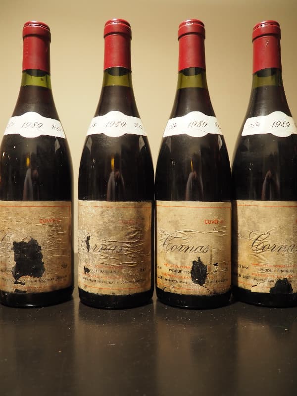 4 x Cornas, Cuvée C, Marcel Juge, 1989