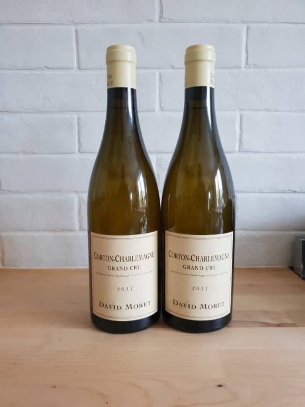 2 x Corton-Charlemagne, David Moret, 2011
