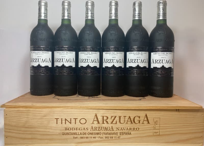 CBO/OWC 6 X Gran Reserva, Arzuaga, Ribera del Duero, 1996