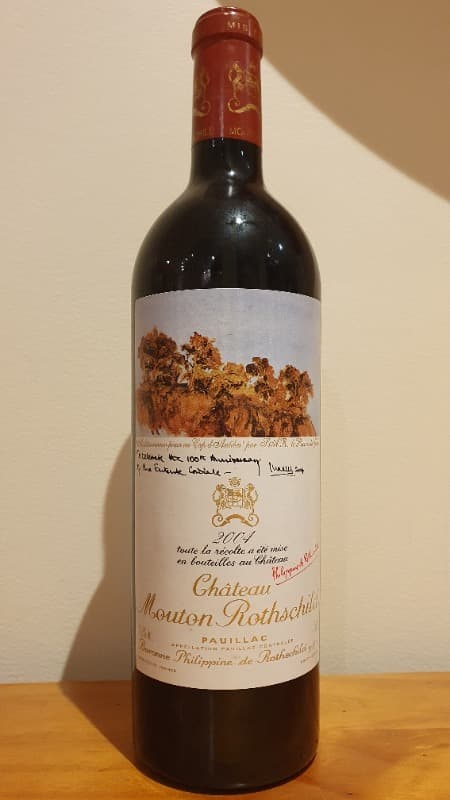 1e GCC, Château Mouton Rothschild, Pauillac, 2004