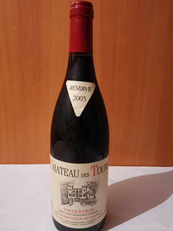 Vacqueyras, Château des tours, 2005