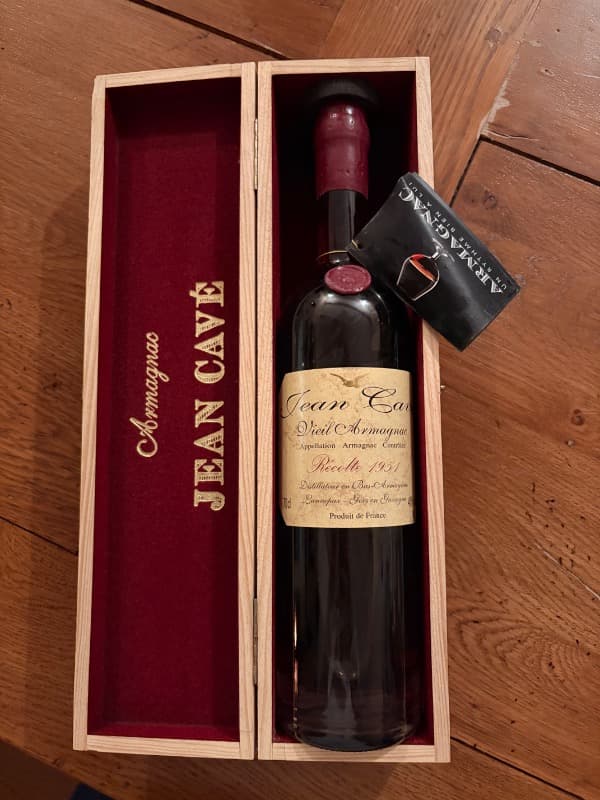 Vieil Armagnac, Jean Cavé, Armagnac, 1951