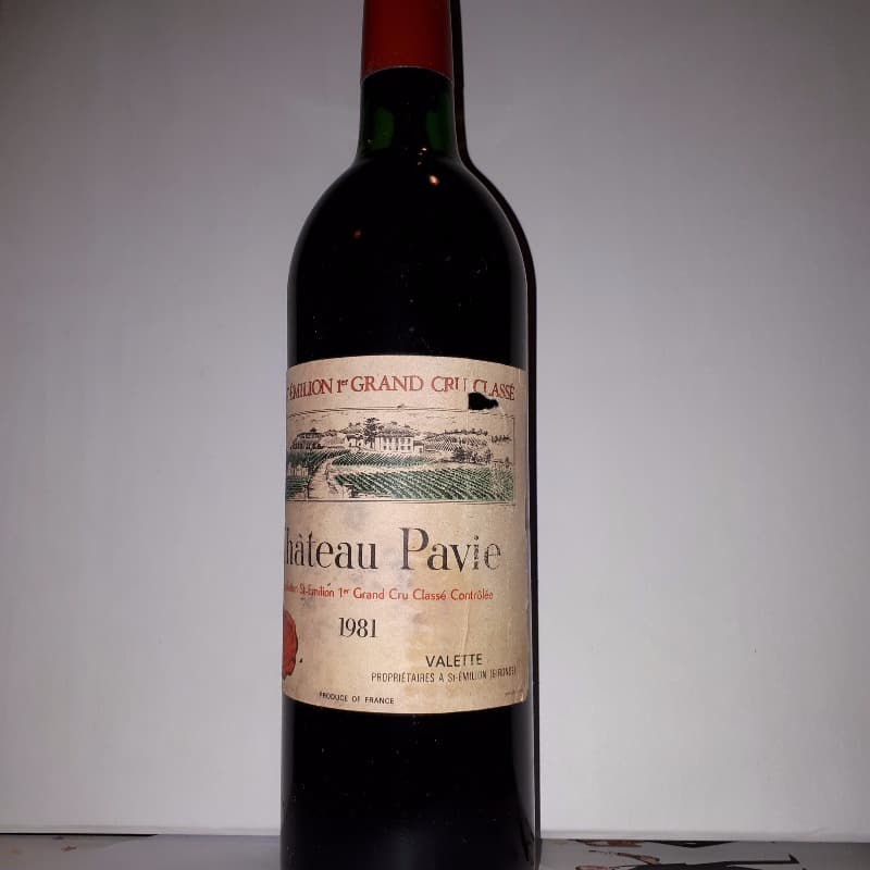 Château Pavie, Saint-Émilion, 1981