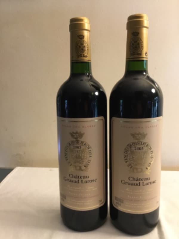 2 x Château Gruaud Larose, Saint-Julien, 2005