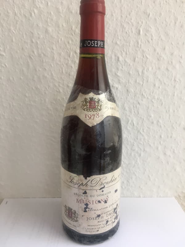Musigny, domaine Drouhin, 1978
