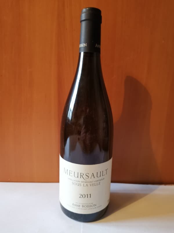 Meursault, Sous la velle, domaine Boisson Vadot, 2011