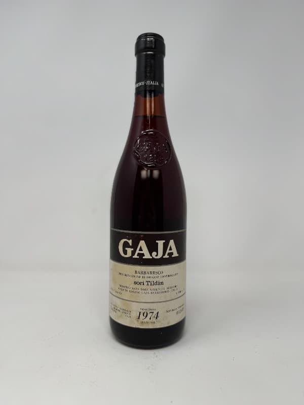 Barbaresco Sori Tildin, GAJA, 1974