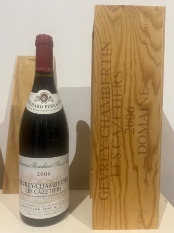 Gevrey-Chambertin, Les Cazetiers, Domaine Bouchard, 2006