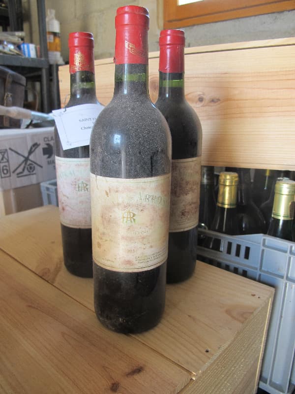 3 x Château L'Arrosée, Saint-Émilion, 1981
