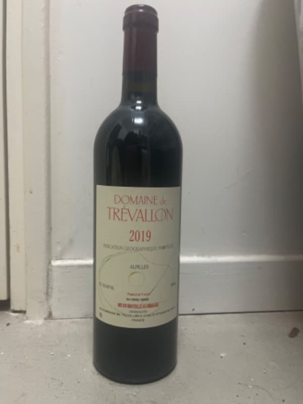 Domaine De Trévallon, Vin de Pays des Alpilles, 2019