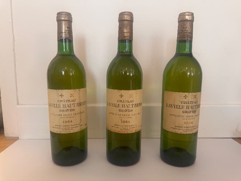 3 x château Laville Haut-Brion, Pessac-Léognan, 1984