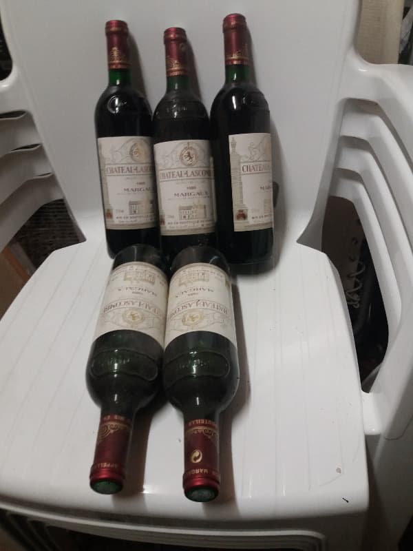 5 x Château LASCOMBES, Margaux, 1988