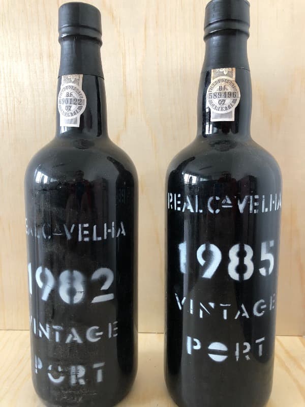 2 x Vintage 1982/1985, Real Cª Velha, Porto