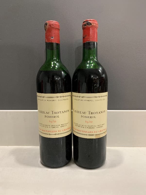 2 x Château Trotanoy, Pomerol, 1970