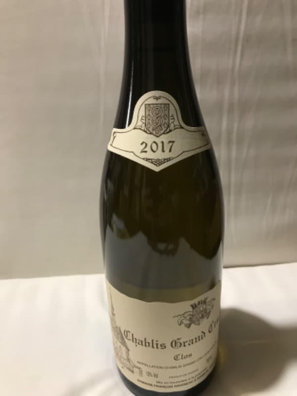 Chablis Grand Cru, Clos, François Raveneau, 2017