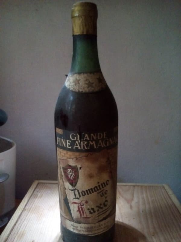 Grande Fine Armagnac 3 Etoiles, Domaine De Laxé Marcel Hourteillan, Armagnac, 1947