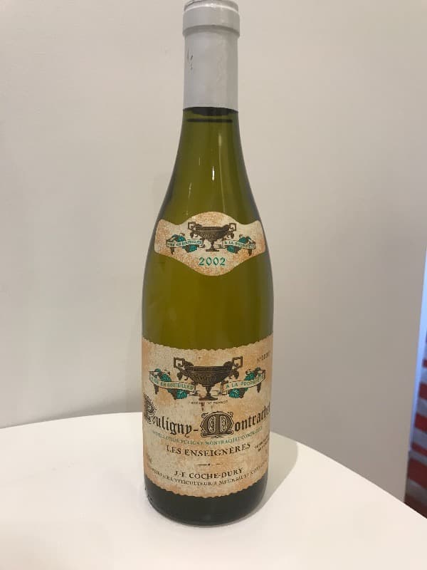 Puligny-Montrachet, Les Enseignères, J.F COCHE-DURY, 2002