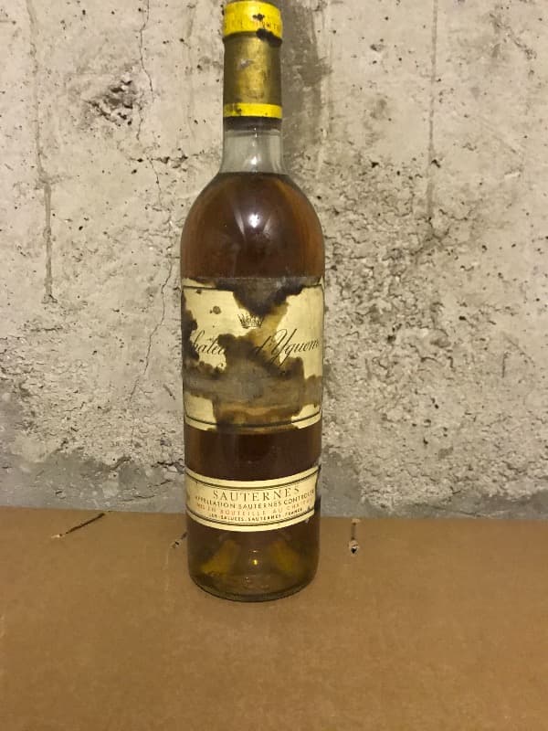 Château d'Yquem, Sauternes, 1980