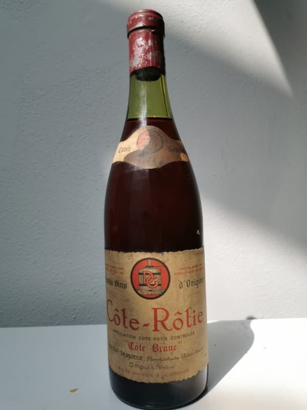Côte-Rôtie, "Côte Brune", Gentaz Dervieux, 1974