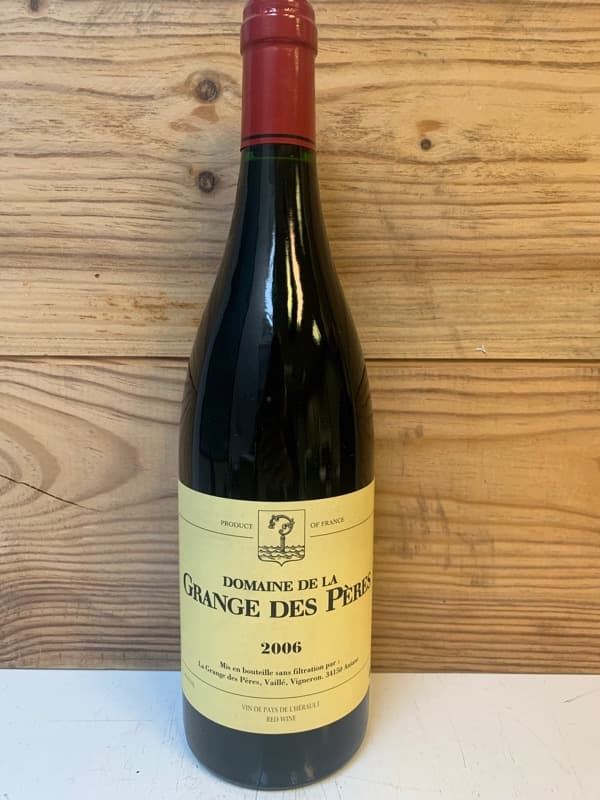 Grange des pères, Vin de Pays de l'Hérault, 2006