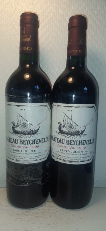 2 x Château Beychevelle, Saint-Julien, 1999