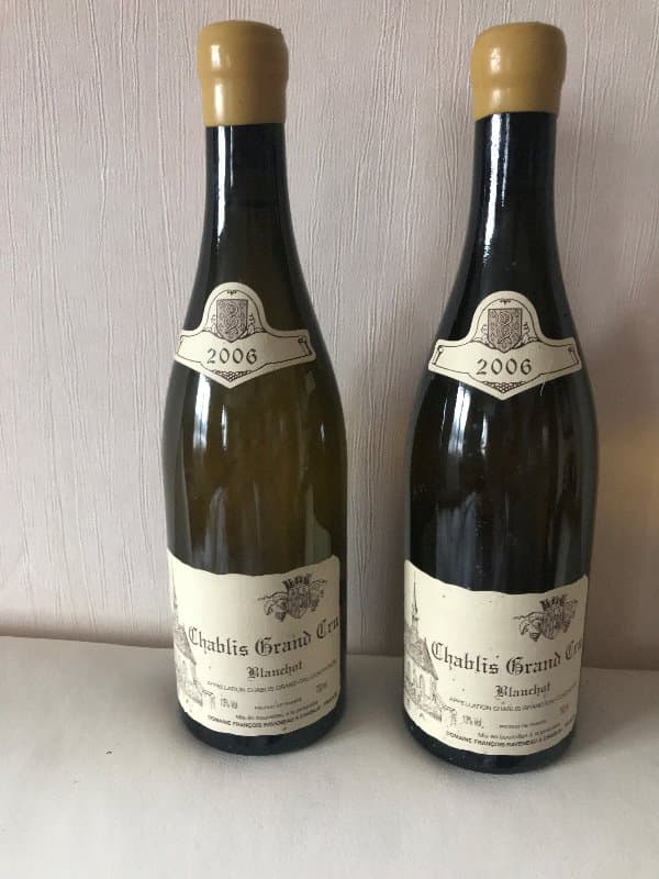 2 x Chablis Grand Cru, Blanchots, Domaine Raveneau, 2006