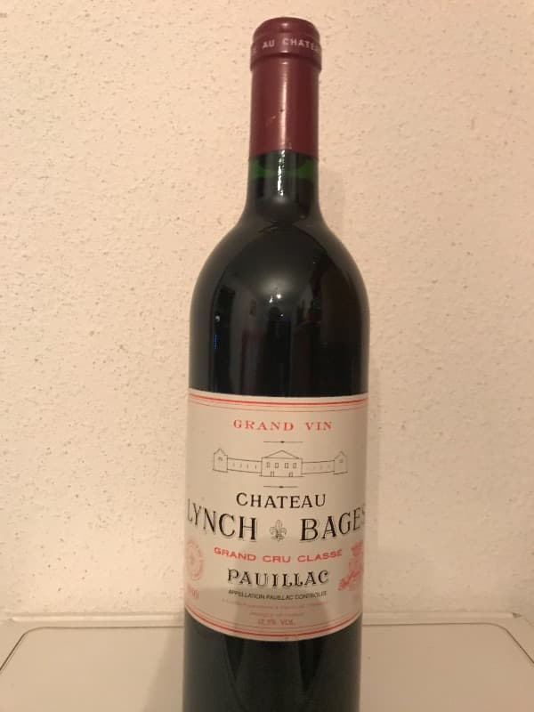 Château Lynch Bages, Pauillac, 1990