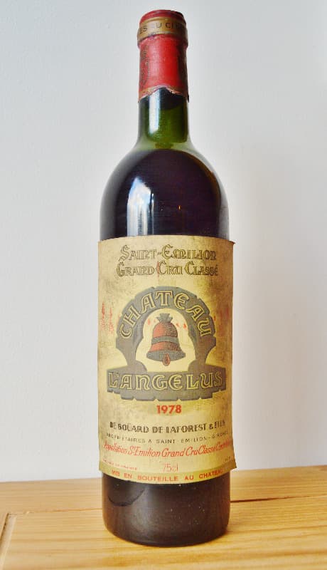 Chateau L'Angelus, Saint-Émilion Grand Cru, 1978