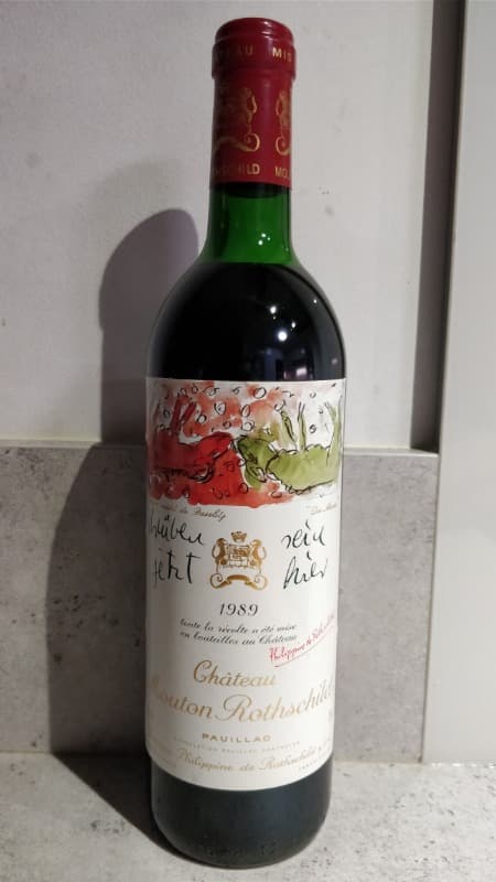 Château Mouton Rothschild, Pauillac, 1989