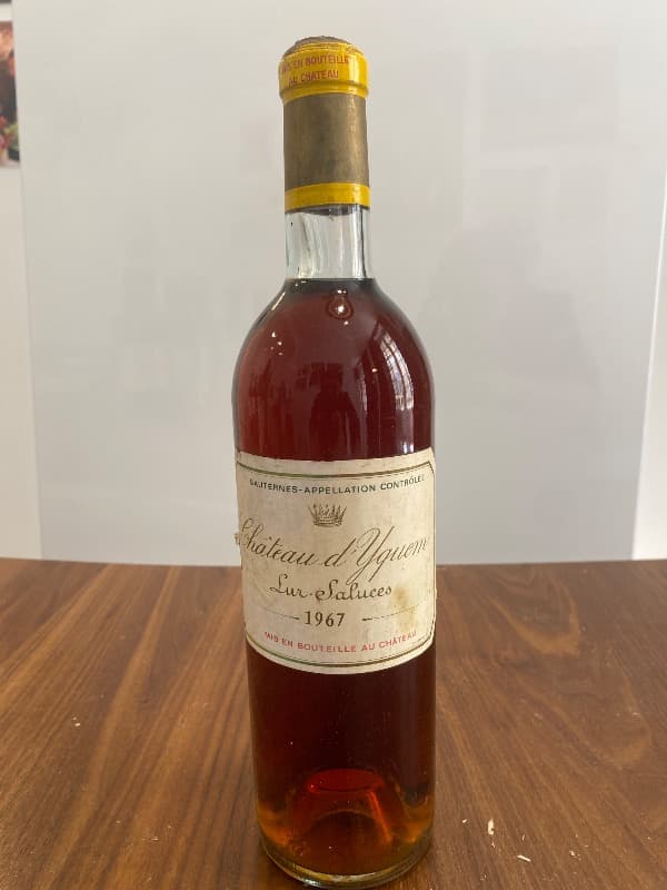Château d’Yquem, Sauternes, 1967