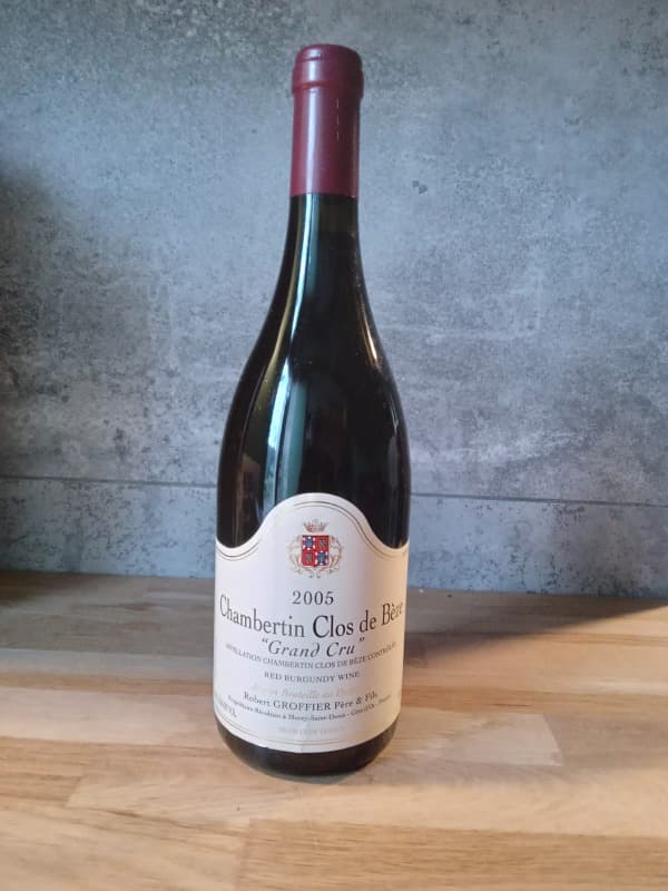 Chambertin-Clos de Bèze, Robert Groffier, 2005