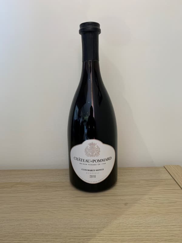 Pommard, Clos Marey-Monge (Monopole Château de Pommard), 2010
