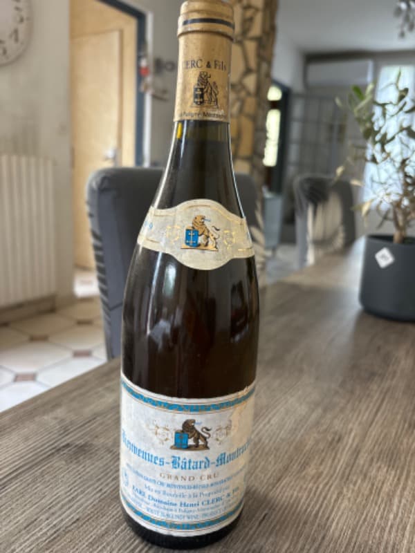 Bienvenues-Bâtard-Montrachet, Grand cru, Dom Henri Clerc, 1999