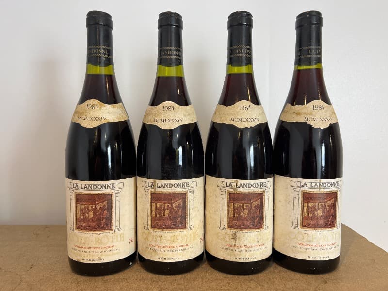 4 x Côte-Rôtie, La Landonne, Domaine Guigal, 1984