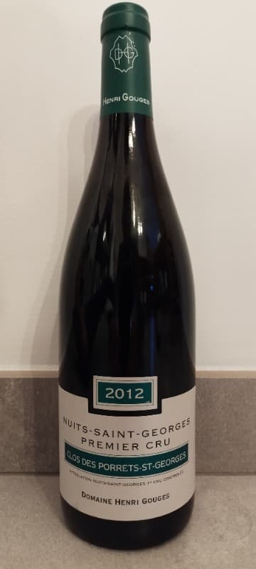 Nuits-Saint-Georges, 1er Cru Clos des Porrets Saint Georges, Henri Gouges, 2012