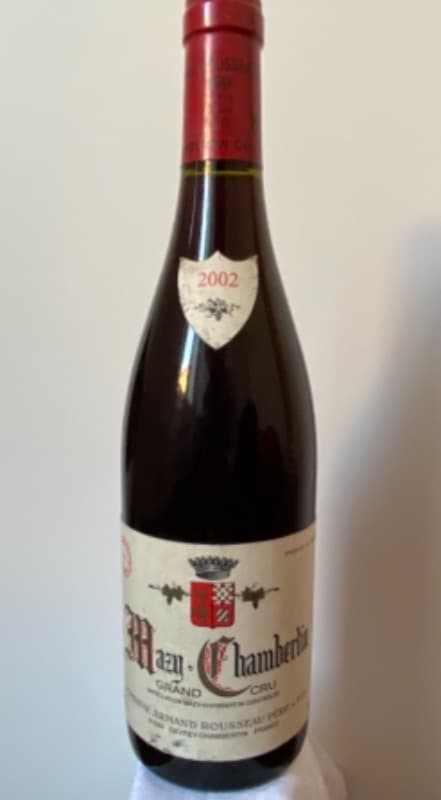 Mazis-Chambertin, Grand Cru, Armand Rousseau, 2002