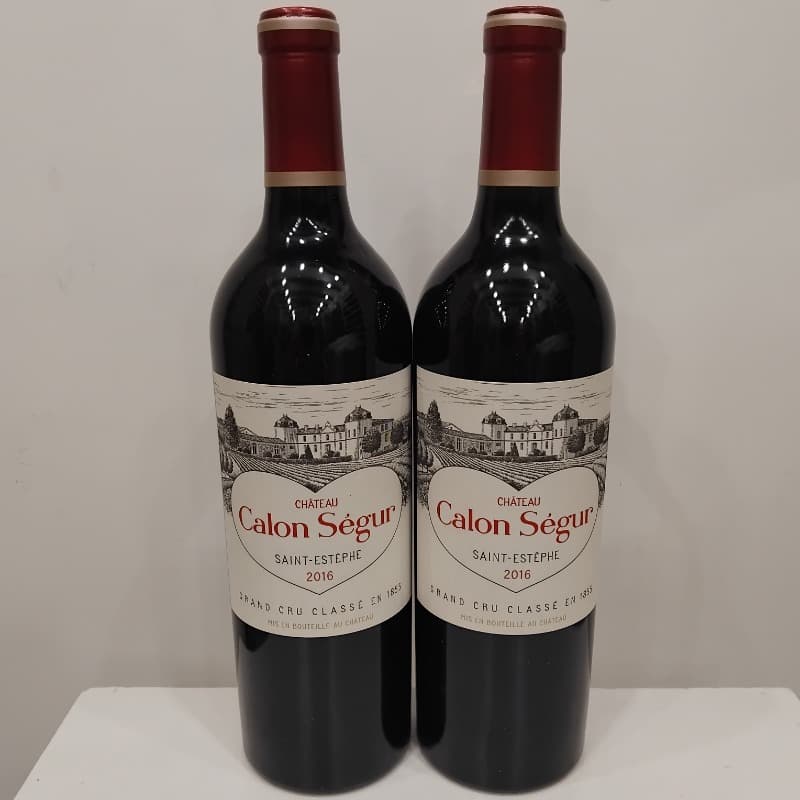 2 x Calon Ségur, Saint-Estèphe, 2016