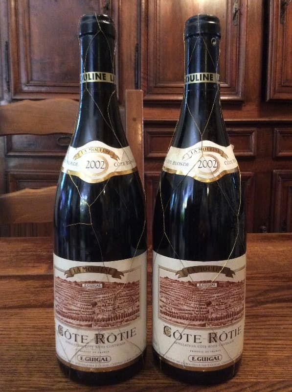 2 x Côte-Rôtie, La Mouline, E.Guigal, 2002