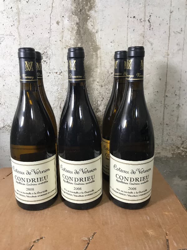 6 x Condrieu, Côteau de Vernon, Georges Vernay, 2008