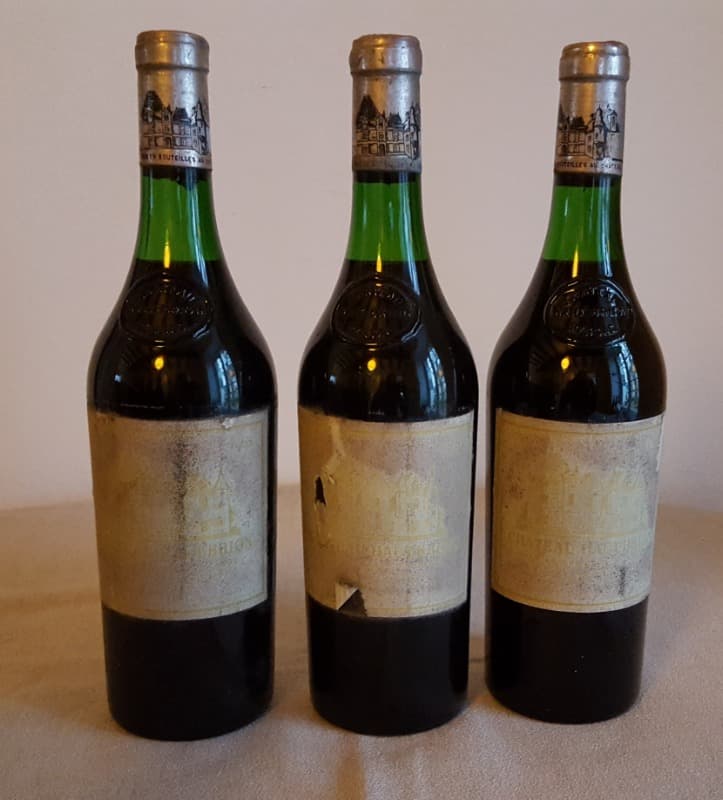 3 x Château Haut-Brion, Pessac-Léognan, 1968