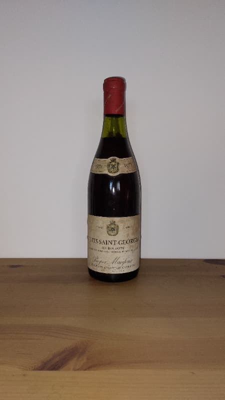 Nuits-Saint-Georges, "Les Boudots", Prosper Maufoux, 1971