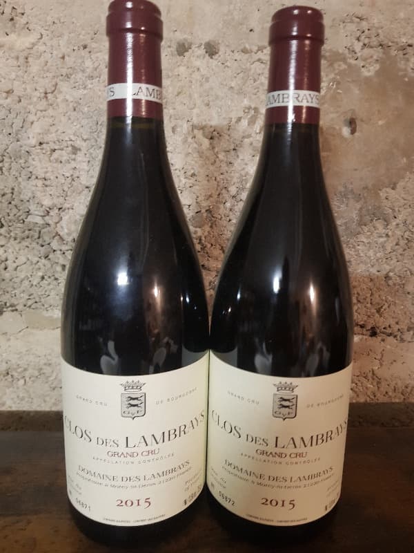 2 x Clos-des-Lambrays, Domaine des Lambrays, 2015