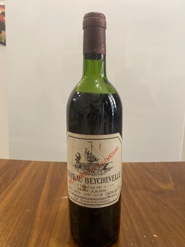 Château Beychevelle, Saint-Julien, 1982