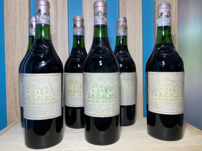 6 x Château Haut-Brion, Pessac-Léognan, 1973