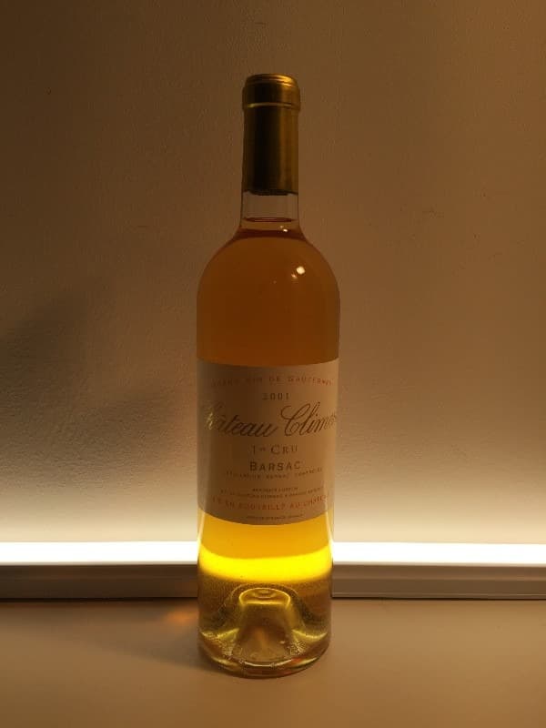Château CLIMENS, Sauternes, 2001