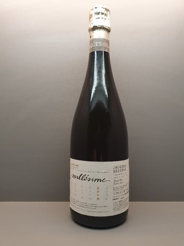 Grand Cru Extra Brut millésime, Jacques Selosse, Champagne, 2005