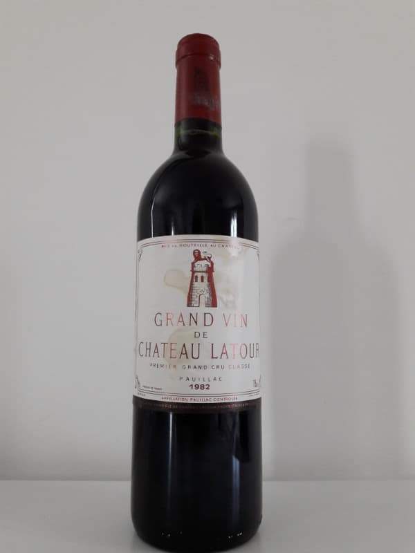 Grand Vin de Château Latour, Pauillac, 1982