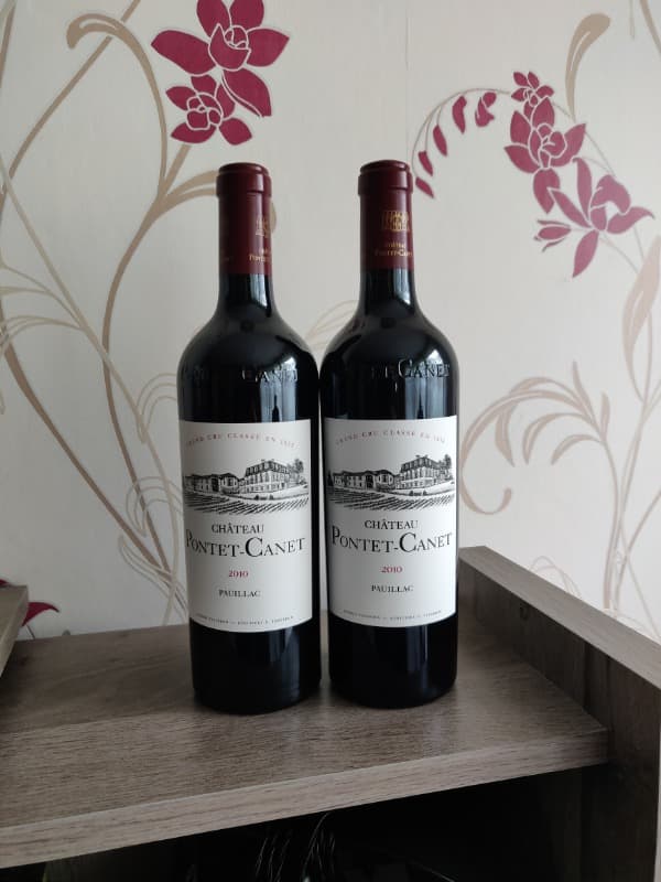 2 x Château Pontet-Canet, Pauillac, 2010