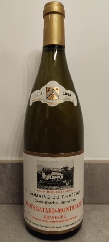 Criots-Bâtard-Montrachet, Grand cru, Domaine du Château Charles Blondeau Danne, 2004